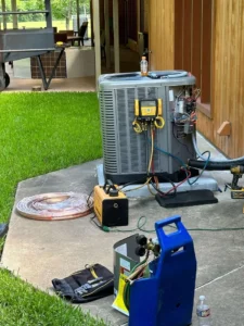 Brookshire · Outdoor unit replaced